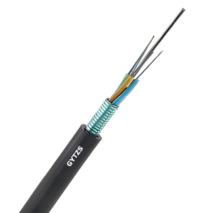 GYTZS – c&acirc;ble &agrave; Fiber optique souterrain, tube l&acirc;che toronn&eacute; ext&eacute;rieur, ruban en acier blind&eacute; LSZH, conduit ignifuge