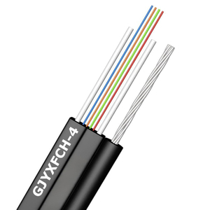 GJYXFCH 1,2,4 Core كابل ألياف بصرية غير معدني FRP Mini FIG8 FTTH Drop