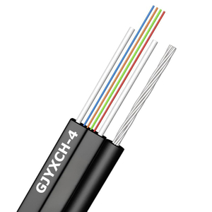 C&acirc;ble &agrave; fibre optique FTTH autoportant Mini FIG8 monomode &agrave; 4 cœurs GJYXCH