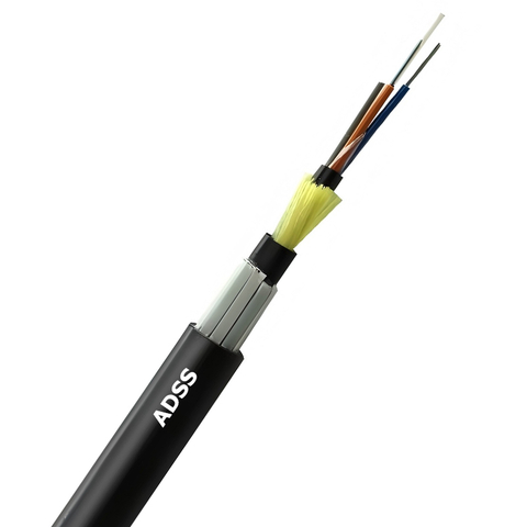 Cavo in fibra ottica aerea ADSS anti-roditore corazzato FRP piatto
